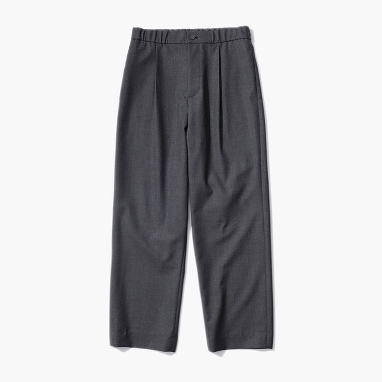 ATON 25AW Wool Tropical Loose Fit Pants